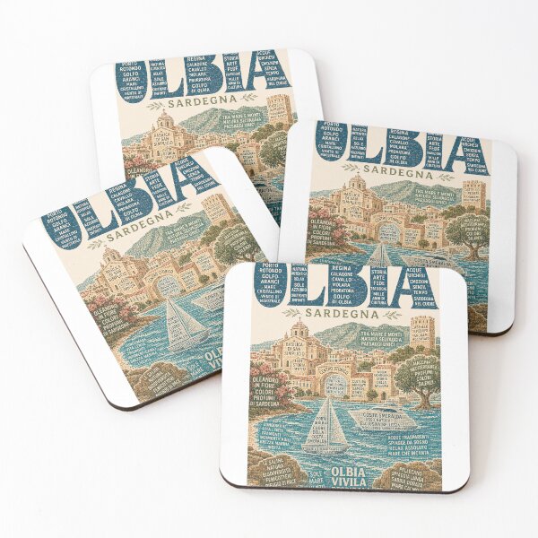 Item preview, Olbia Sardinia with Costa Smeralda, San Simplicio and Gallura designed and sold by Aryabek.