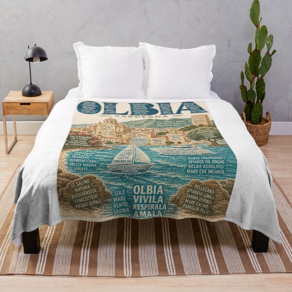 Item preview, Olbia Sardinia with Costa Smeralda, San Simplicio and Gallura designed and sold by Aryabek.