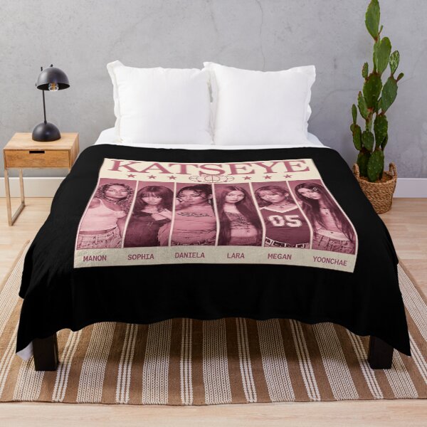 Item preview, KATSEYE Girl Group Retro Vintage Band designed and sold by MichaelKi32145.