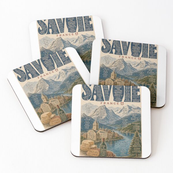 Aperçu de l'œuvre Patrimoine des lacs alpins de Savoie, du Mont Blanc et des Alpes françaises créée et vendue par Aryabek.