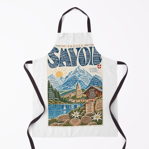Aperçu de l'œuvre Savoie France Mont Blanc Villages Lacs et Monts de la Vanoise créée et vendue par Aryabek.