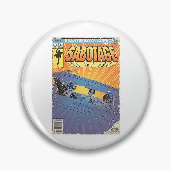 Item preview, Beastie Boys Band Sabotage 90s Retro Hot Sauce Tour Licensed to Ill designed and sold by Retmanss008.