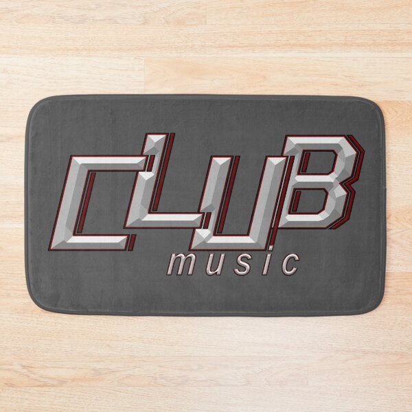 Item preview, CLUB music designer font in 3D look for bars, clubs, techno, etc. designed and sold by Segasprojects.