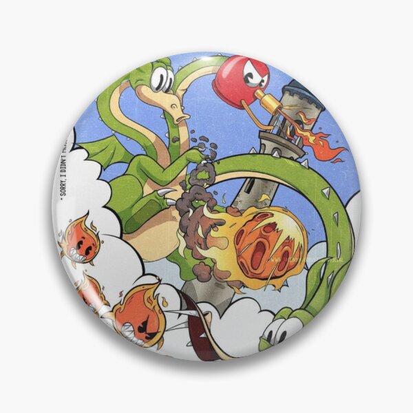 Item preview, Cuphead – Fiery Frolic Battle Scene designed and sold by WATEKE.