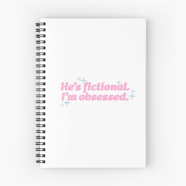 Item preview, He’s fictional. I’m obsessed. designed and sold by Artbychiii.