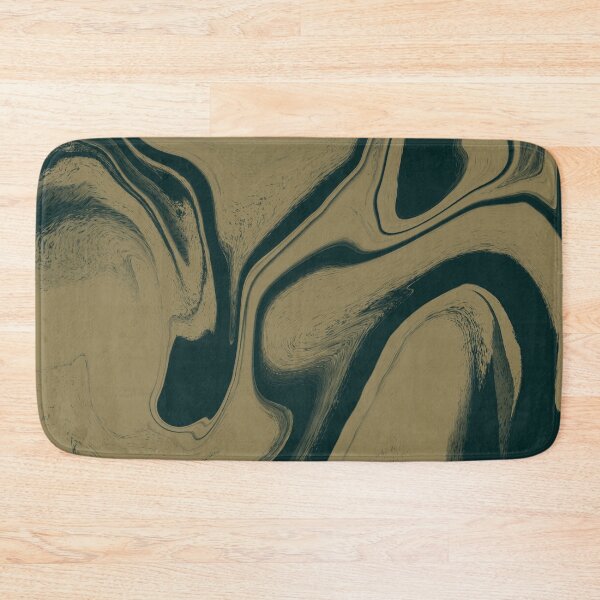 Item preview, Emerald & Sand Luxury Fluid Marble designed and sold by CaramelCo.