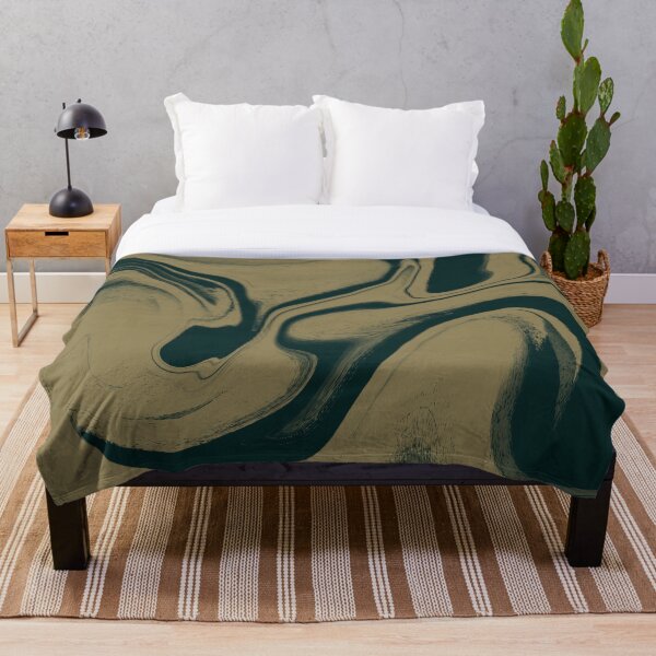 Item preview, Emerald & Sand Luxury Fluid Marble designed and sold by CaramelCo.