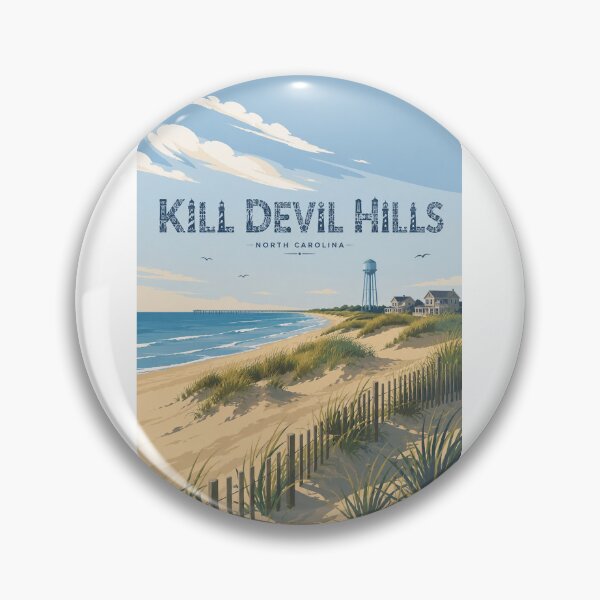 Item preview, Kill Devil Hills North Carolina Outer Banks Dunes and Coastline designed and sold by Aryabek.