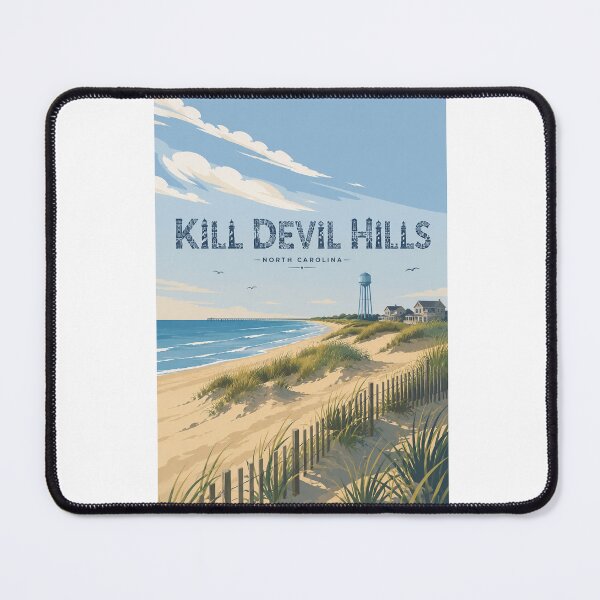 Item preview, Kill Devil Hills North Carolina Outer Banks Dunes and Coastline designed and sold by Aryabek.