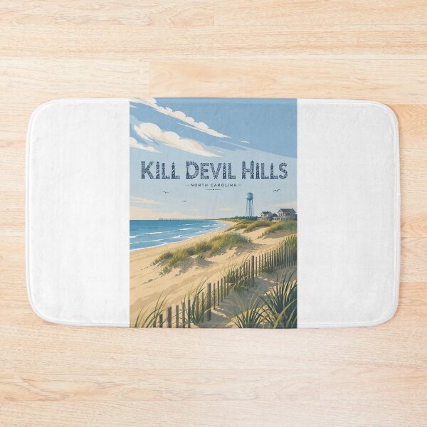 Item preview, Kill Devil Hills North Carolina Outer Banks Dunes and Coastline designed and sold by Aryabek.