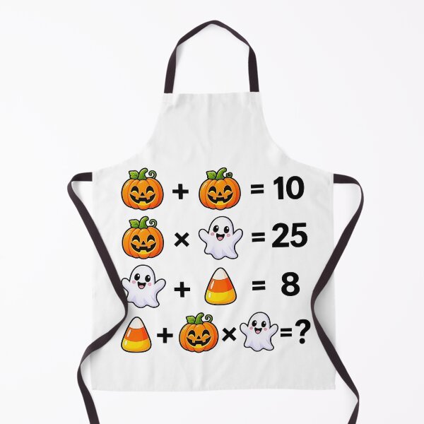 Item preview, Halloween Horror Math Equations Brain Teaser Puzzle Shapes Mania designed and sold by Shapes-Mania.