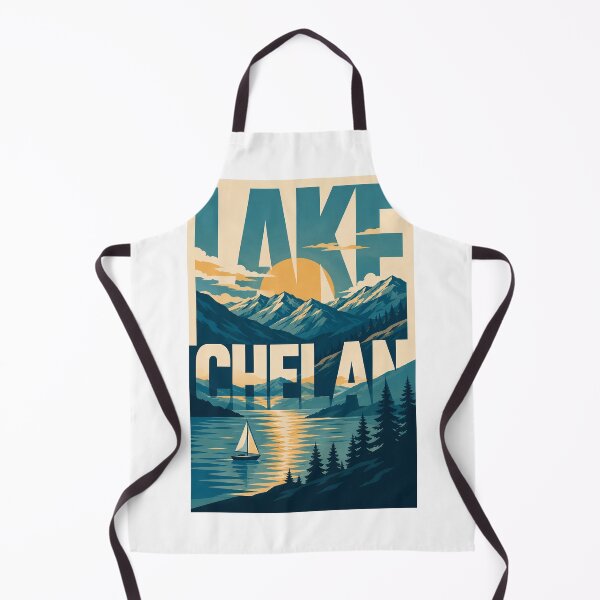 Item preview, Lago Chelan, Washington, Montañas Cascade y Aguas del Noroeste del Pacífico designed and sold by Aryabek.