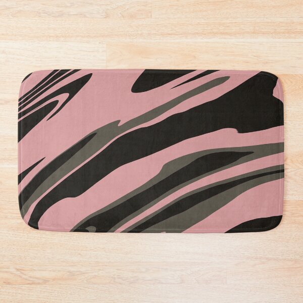 Item preview, Dusty Rose Fluid Abstract - Pink & Slate Gray designed and sold by CaramelCo.