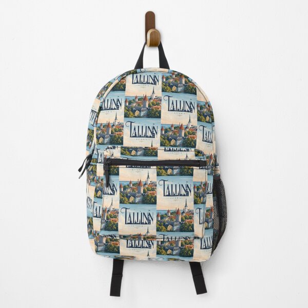 Item preview, Tallinn Estonia Old Town Towers and Baltic Sea Skyline designed and sold by Aryabek.