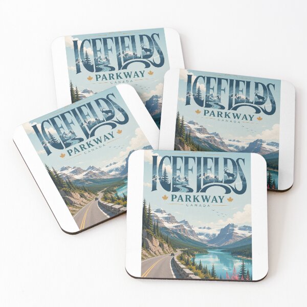 Item preview, Icefields Parkway Canada Rocky Mountains Glaciers and Alpine Lakes designed and sold by Aryabek.
