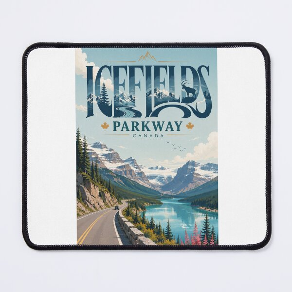 Item preview, Icefields Parkway Canada Rocky Mountains Glaciers and Alpine Lakes designed and sold by Aryabek.