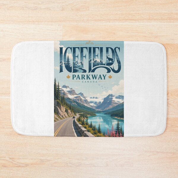 Item preview, Icefields Parkway Canada Rocky Mountains Glaciers and Alpine Lakes designed and sold by Aryabek.
