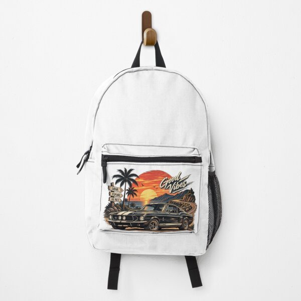Item preview, Vintage Muscle Car Sunset – Retro Road Trip T-Shirt Design designed and sold by LarkLeaf.