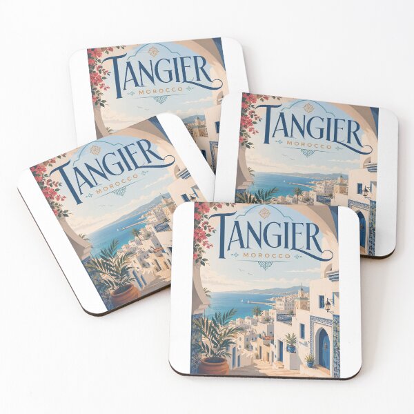 Item preview, Tangier Morocco Mediterranean Medina and Strait of Gibraltar designed and sold by Aryabek.
