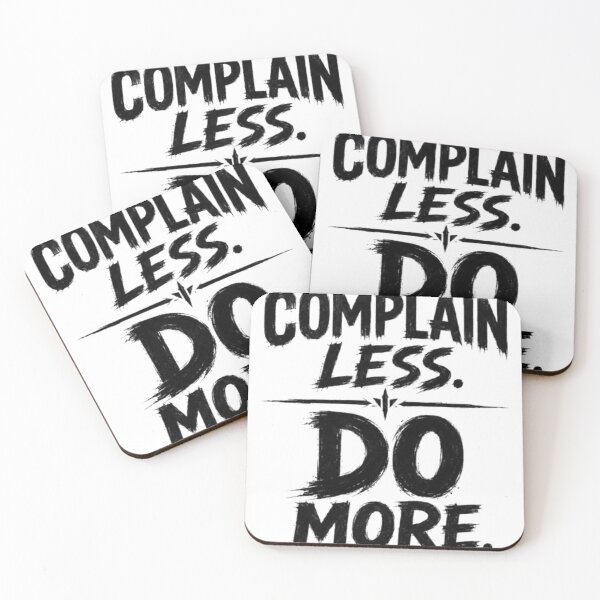 Item preview, Complain Less. Do More. – Grit Over Excuses designed and sold by Karszul.