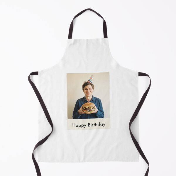 Item preview, Michael cera birthday hamburger burger gift cake memes happy Funny prank meme weird designed and sold by CheeseBlueprint.