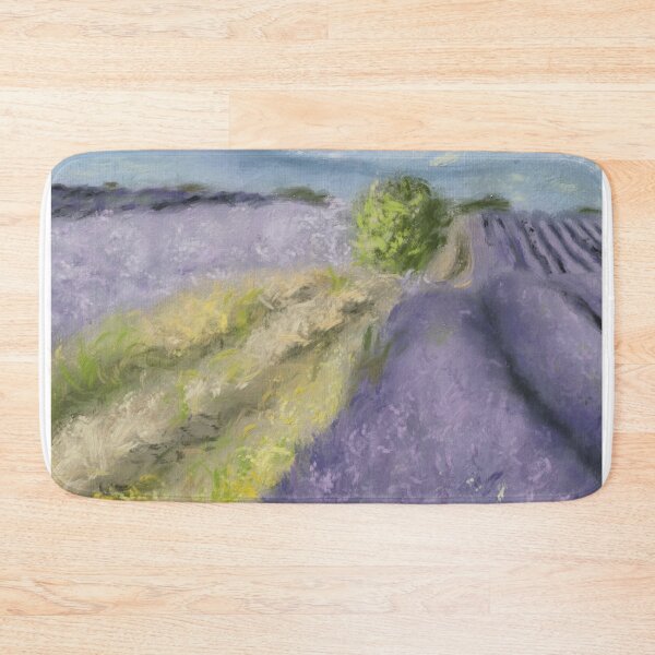Item preview, Lavender Fields Painting designed and sold by Jennifer Margrave-Garcia.