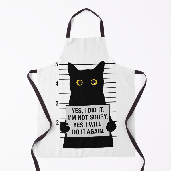 Item preview, The Not‑Sorry Cat designed and sold by PurrfectHome.