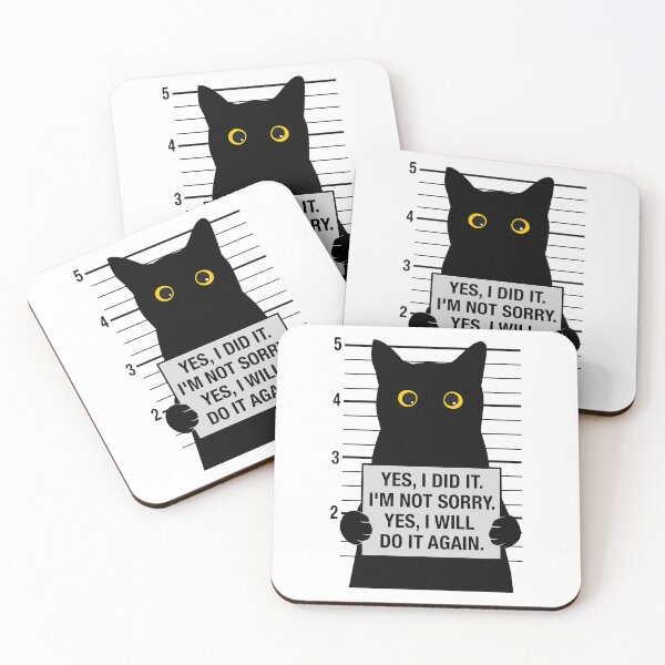 Item preview,  The Not‑Sorry Cat designed and sold by PurrfectHome.