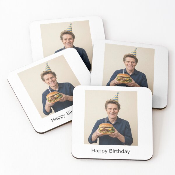 Item preview, Willem dafoe birthday hamburger burger gift cake memes happy Funny prank meme  weird  designed and sold by CheeseBlueprint.