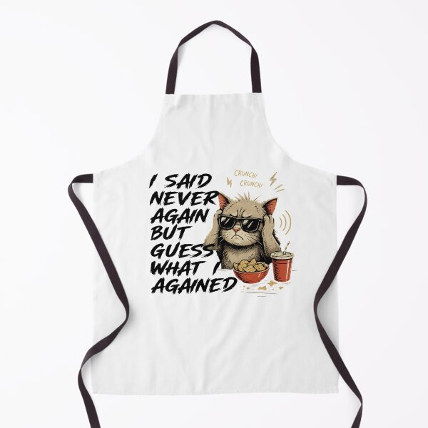 Item preview, I Said Never Again But Guess What I Agained – Funny Relatable Meme Typography T-Shirt Design designed and sold by Artimax-Studio.