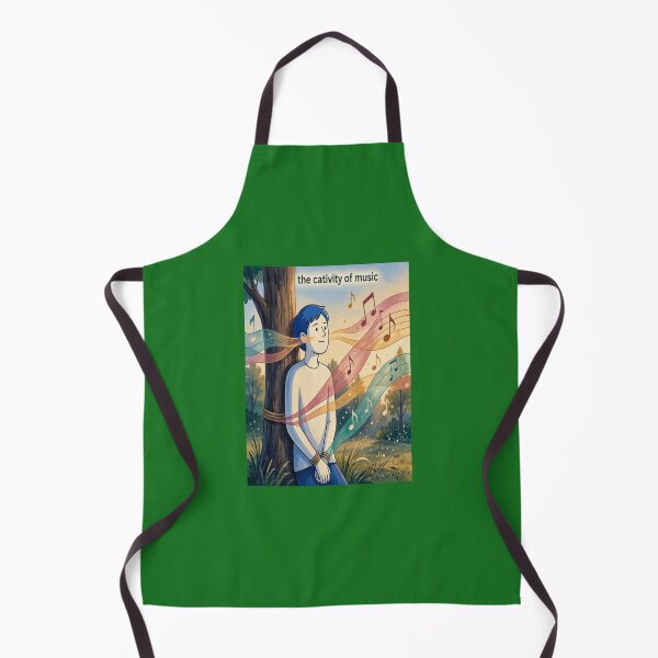 Item preview, The Captivity of Music Whimsical Felsefi Art Print designed and sold by Breezes-of-Ida.