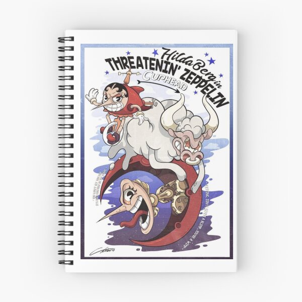 Item preview, Cuphead – Threatenin’ Zeppelin Battle Scene designed and sold by WATEKE.