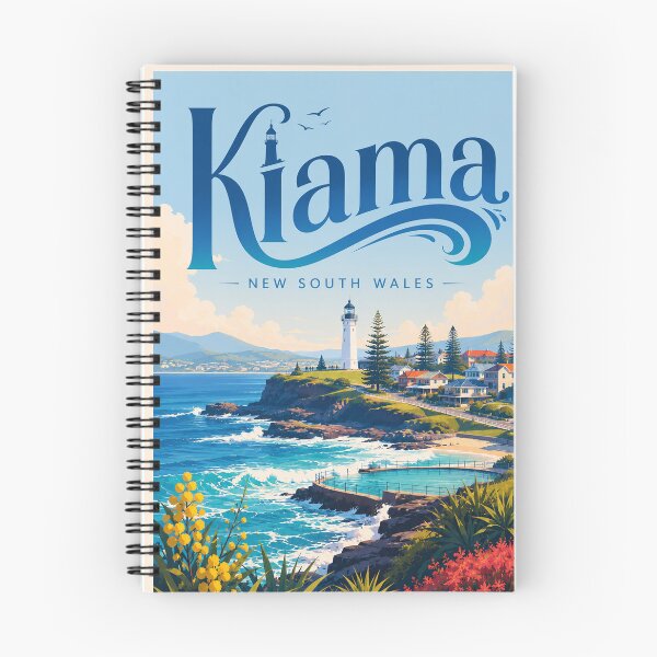 Item preview, Kiama New South Wales Lighthouse and Pacific Coastline designed and sold by Places On Earth.
