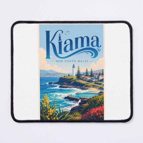 Item preview, Kiama New South Wales Lighthouse and Pacific Coastline designed and sold by Places On Earth.