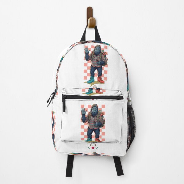 Item preview, Hiking Bigfoot - Trail Cryptid Club designed and sold by Whimsy Trail Co.