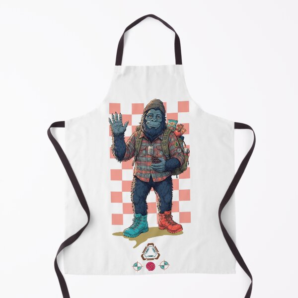 Item preview, Hiking Bigfoot - Trail Cryptid Club designed and sold by Whimsy Trail Co.