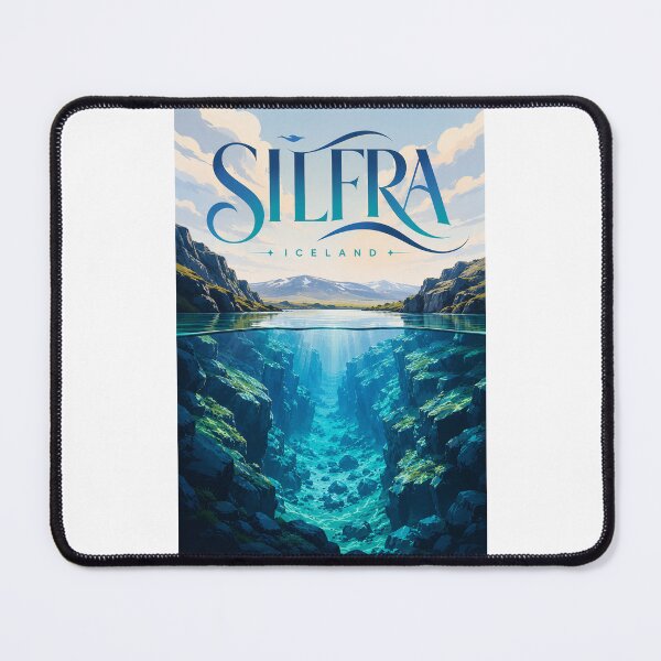 Item preview, Silfra Iceland Rift Waters in Thingvellir National Park designed and sold by Places On Earth.