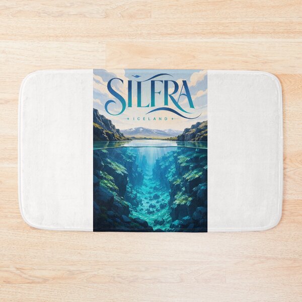 Item preview, Silfra Iceland Rift Waters in Thingvellir National Park designed and sold by Places On Earth.