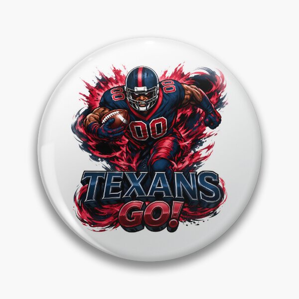 Artikelvorschau, Texans Go! Houston Texans Football-Fan #0114 entworfen und verkauft von GLUVY-THEME.