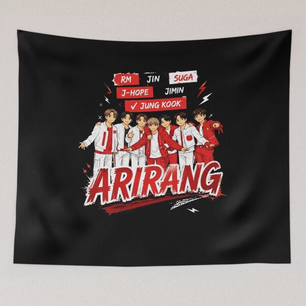 Item preview, Rm Jin Suga J-hope Jimin Jung Kook Arirang designed and sold by EleanoreGuadal.