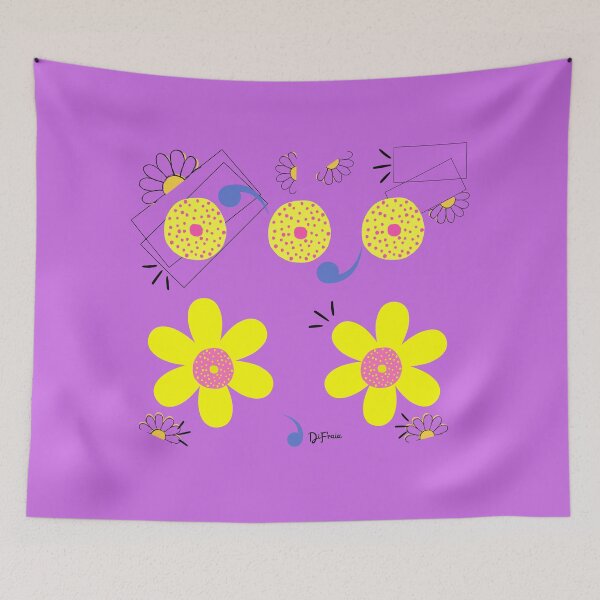 Item preview, Copy of Margaridas no jardim magenta designed and sold by DiFraia Studio.