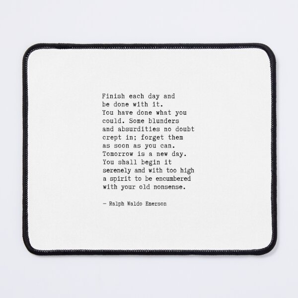 Item preview, Finish Each Day Inspirational Quote designed and sold by corbrand.