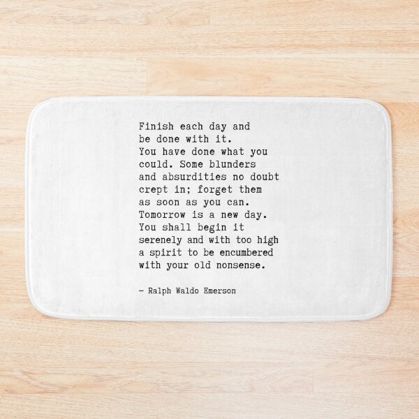 Item preview, Finish Each Day Inspirational Quote designed and sold by corbrand.
