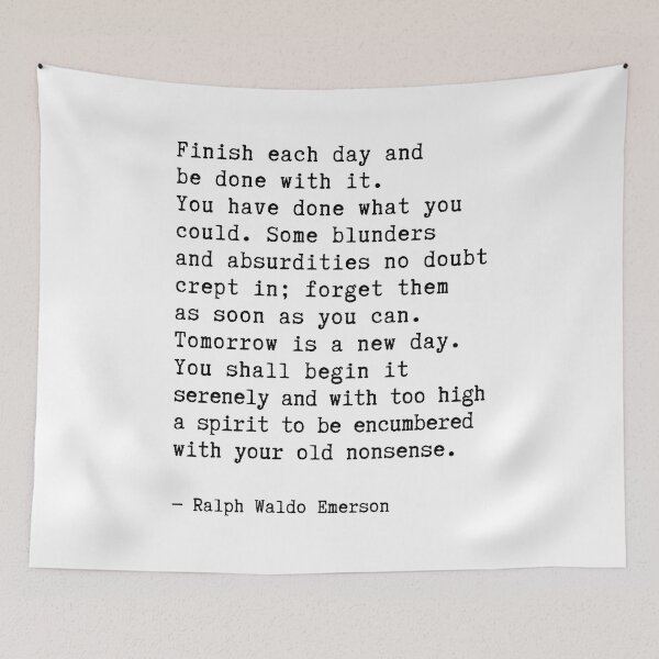 Item preview, Finish Each Day Inspirational Quote designed and sold by corbrand.