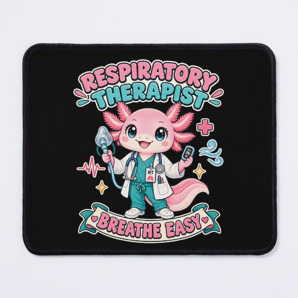 Item preview, Respiratory Therapist Axolotl Breathe Easy Cute RT designed and sold by ClinicalHubs.