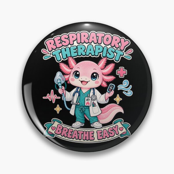 Item preview, Respiratory Therapist Axolotl Breathe Easy Cute RT designed and sold by ClinicalHubs.
