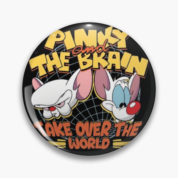 Item preview, Pinky and The Brain – World Domination Cartoon Design designed and sold by WATEKE.