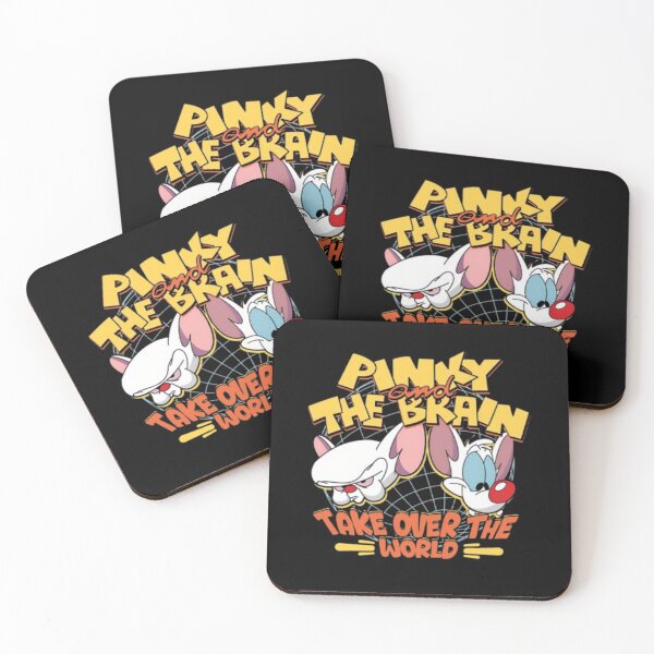 Item preview, Pinky and The Brain – World Domination Cartoon Design designed and sold by WATEKE.