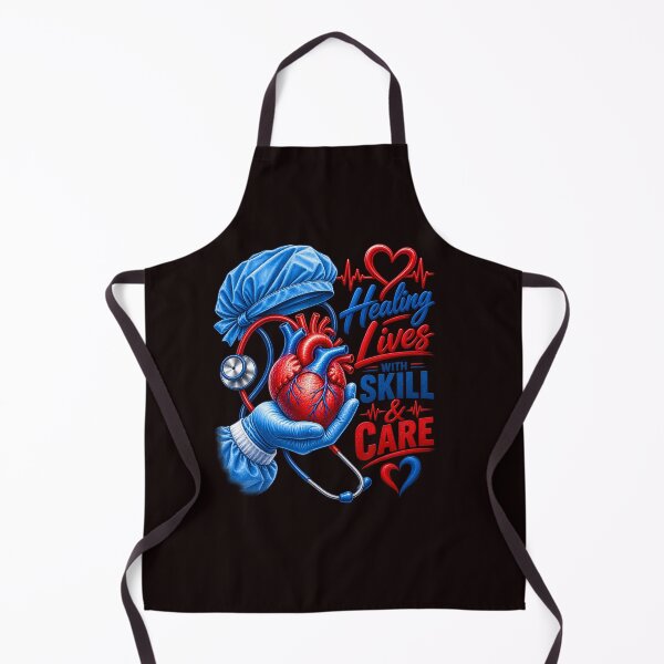 Item preview, Healing Lives With Skill & Care – Medical Professional Appreciation Design designed and sold by Tadeusz1.