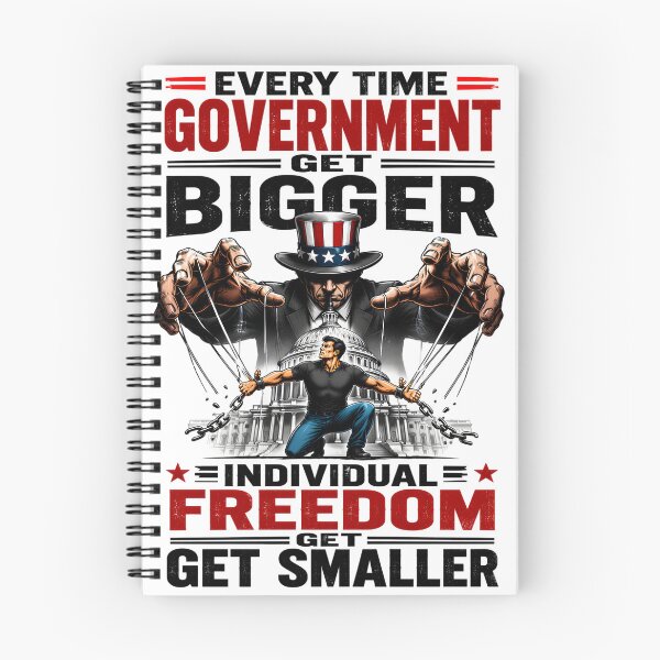 Item preview, Every Time Goverment Get Bigger Individual Freedom Get Smaller designed and sold by KLERIKSTORE.